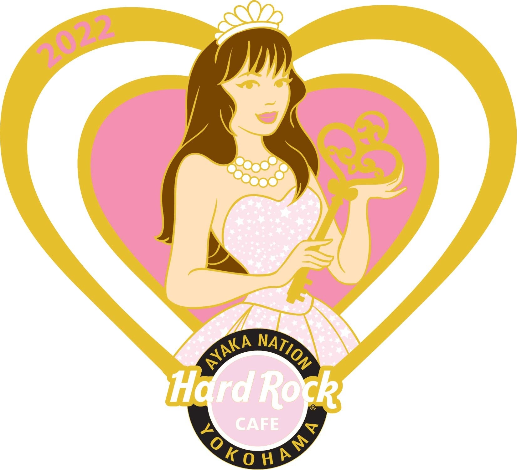 Hard Rock Cafe × Sasaki Ayaka Pin 2022」（3,000 円・税込）
