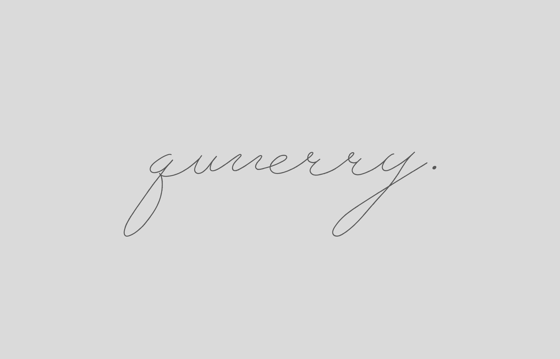 「qumerry.」ロゴ