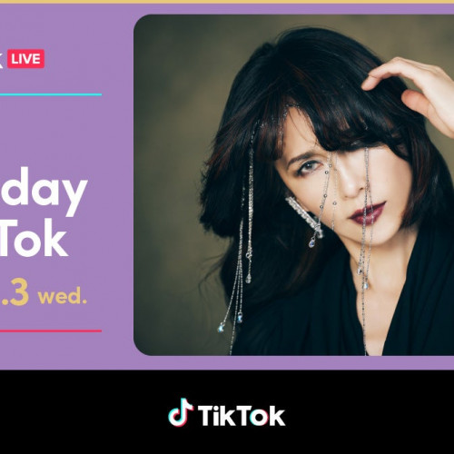 工藤静香が7月27日より初TikTok LIVE「Shizuka Wednesday with TikTok」を2週連続で開催！