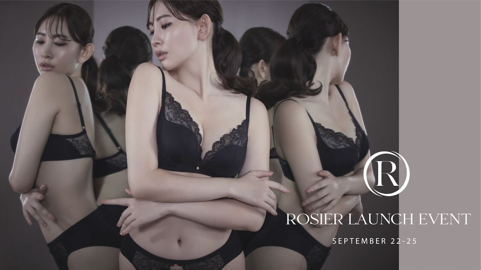 小嶋陽菜プロデュースのランジェリーブランド「ROSIER by Her lip to（ロジア バイ ハーリップトゥ）」が＜ROSIER LAUNCH EVENT＞を開催。