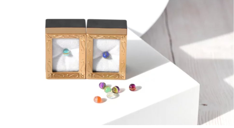 【バイカラーの宝石を自分で選べる新体験】 天然石を金で繋いだ2色珠（にしょくだま）が6/7からクラファンサイト 「Creema SPRINGS」より販売スタート中。