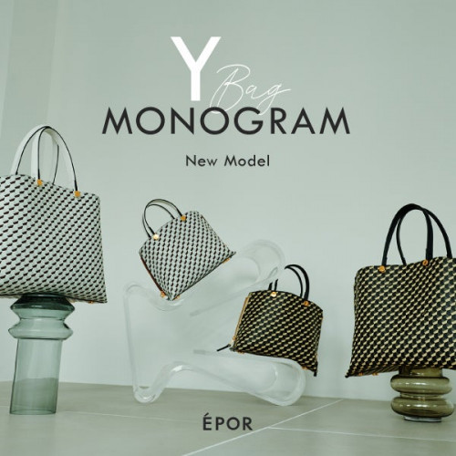 ÉPORで大人気のY BAGシリーズから新モデルが登場！オリジナルモノグラム柄「Y BAG MONOGRAM（YACHT PATTERN）」