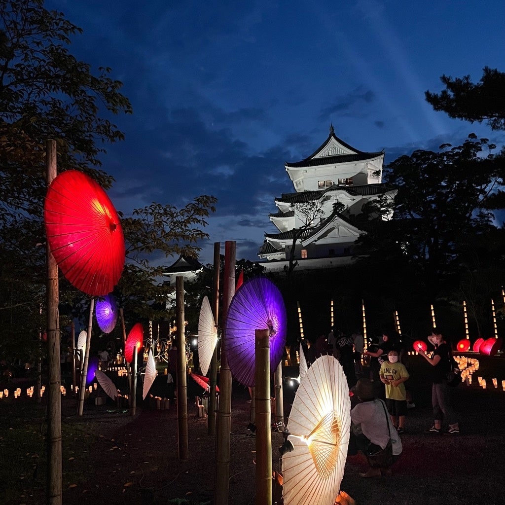 伊賀上野城下町を彩る「ライトアップイベント『お城のまわり』」8月12日（土）・13日（日）開催！