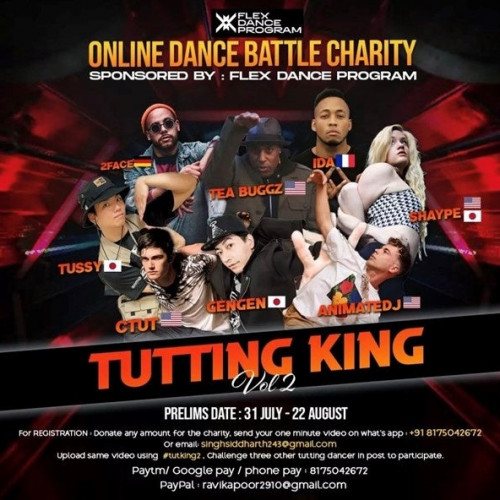 秋葉原カルチャー×ダンスのパイオニアREAL AKIBA BOYZ、メンバー「とぅーし」が 『タットダンス』 のアジア大会『TUTTING KING Vol.2』のジャッジに任命