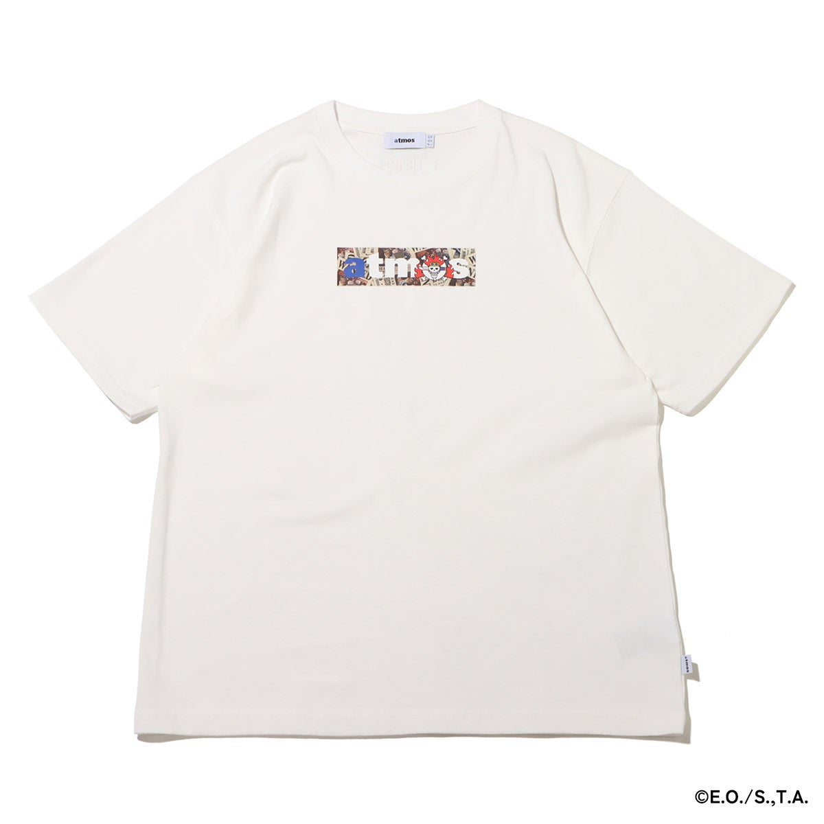人気漫画「ONE PIECE」と「atmos」によるコラボレーションTシャツが登場。7月22日(土)〜7月30日(日)までatmos表参道、atmos京都にてPOP UP STOREも開催決定。