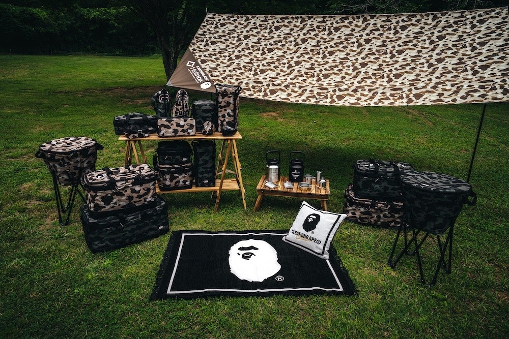 BAPE®︎のアウトドアレーベル「A CAMPING APE」がデビュー。