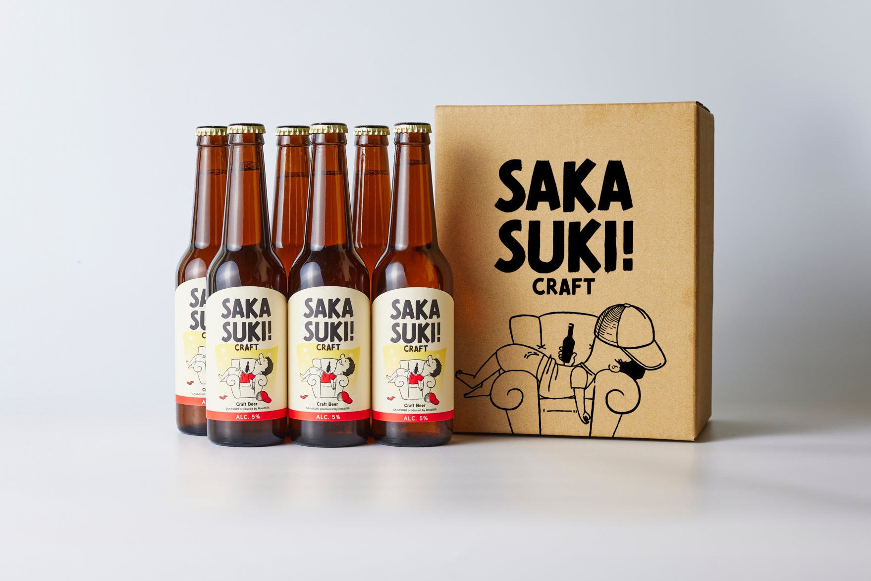 「フィッシャーズ」シルクロードがプロデュースのクラフトビールブランド「SAKASUKI」をローンチ！〜 UUUMとAnyMind 提携による D2Cブランド企画 〜