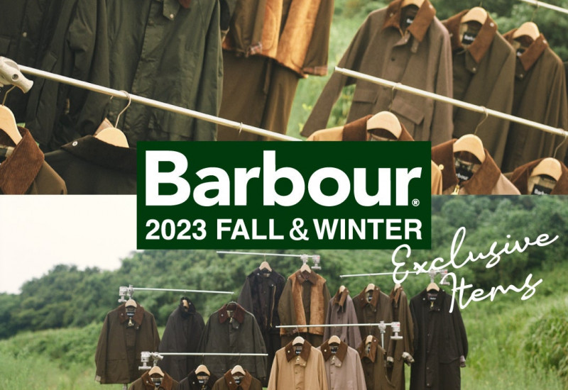 Barbour 2023 FALL＆WINTER、FREAK'S STORE エクスクルーシブモデルがFREAK'S STORE全店と公式ONLINE STOREにて8月11日(金)より販売スタート！