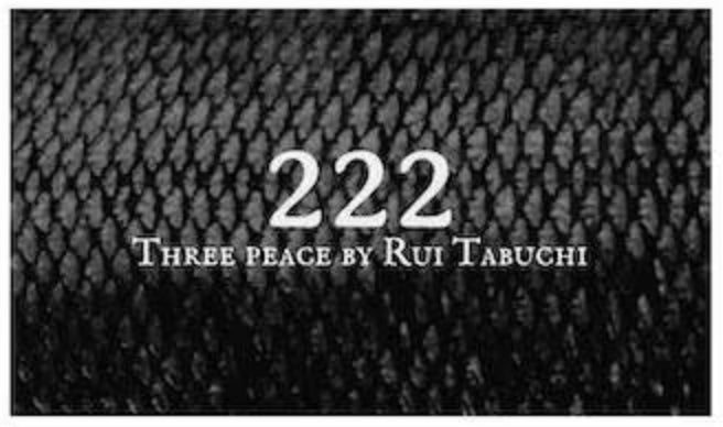 2.5次元俳優で活躍する田淵累生のジュエリーブランド「222 THREE PEACE」スリーピースをFUN UP inc.が製造運営サポートの元本格リリース