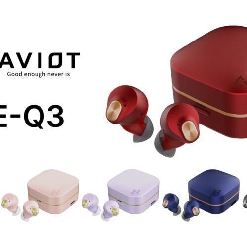 【AVIOT】美しさをまとった業界最小クラス(*1)のノイズキャンセリングイヤホン 「TE-Q3」発売。本日9月20日(水)より予約開始