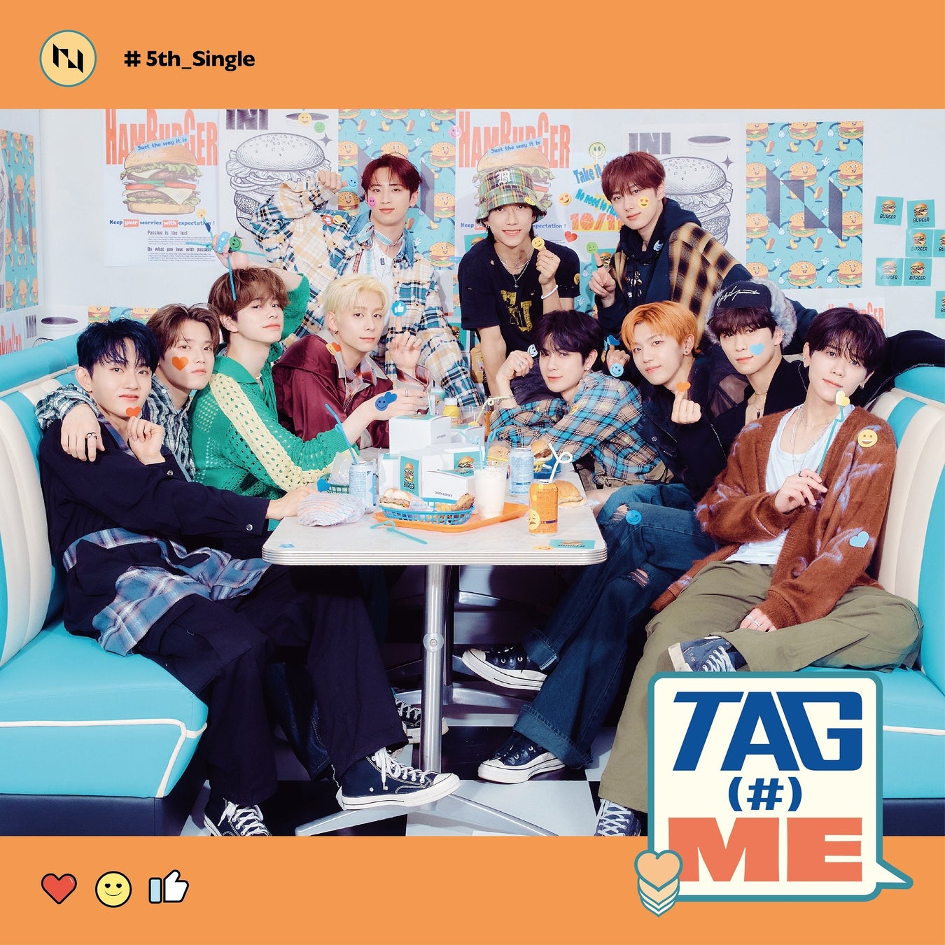 INI　10/11(水)発売 5TH SINGLE『TAG ME』CD発売に先駆け 4曲デジタル配信スタート！