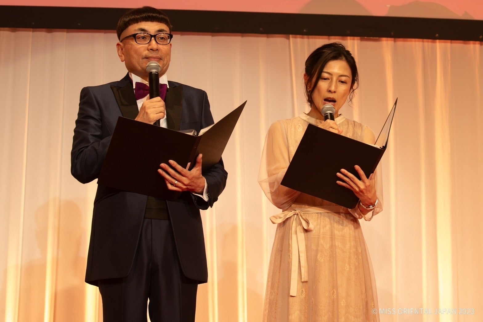 「2023ミスオリエンタル日本大会」豪華な司会者と特別ゲストで幕を開けた！