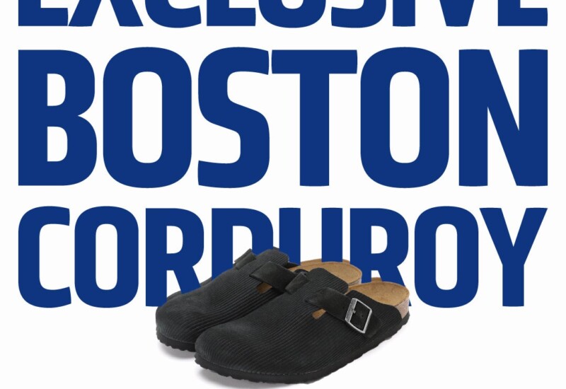 JOURNAL STANDARDからBIRKENSTOCK 『BOSTON』 Exclusive colorがリリース。