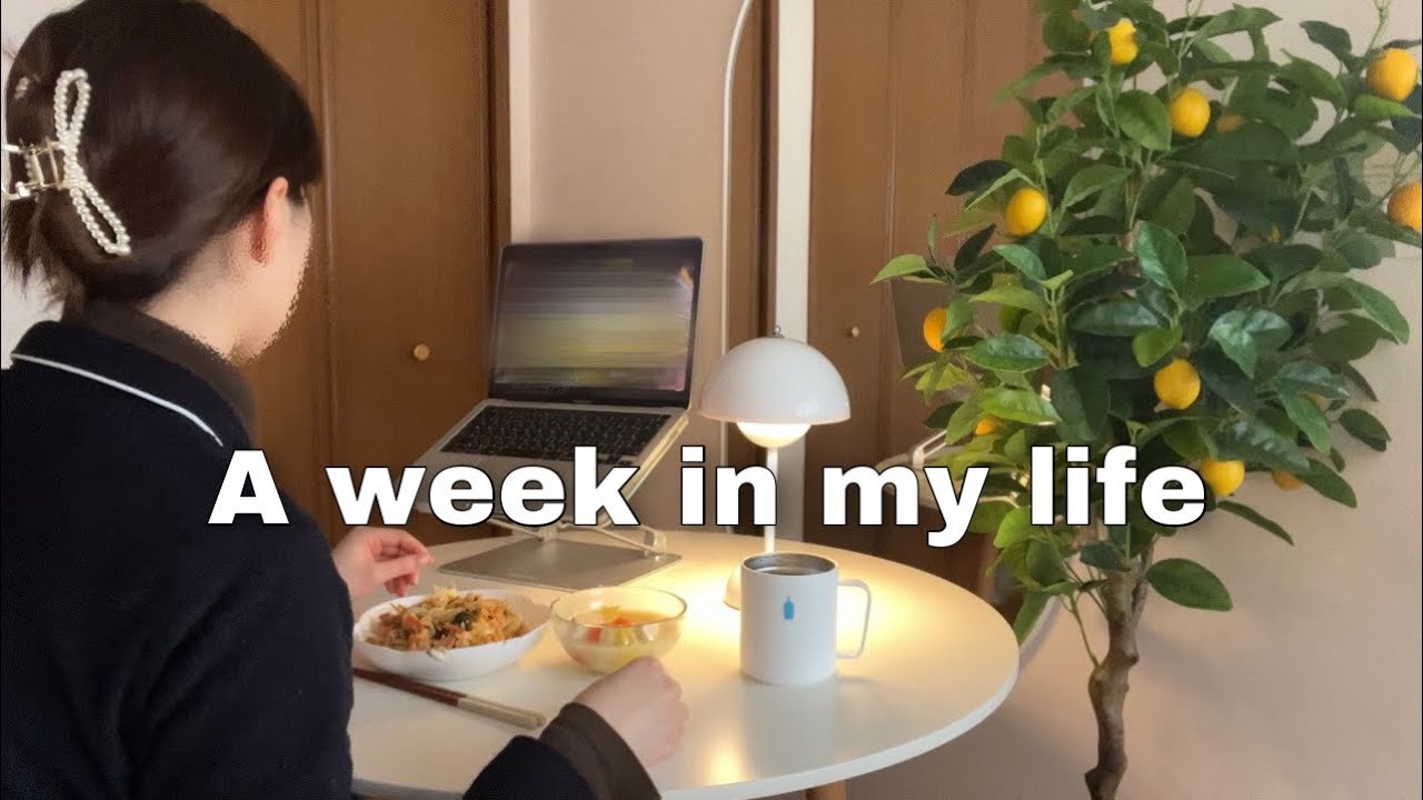 vlog | 自分を労る休日、韓国料理、Qoo10・お気に入りメイク紹介