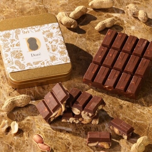 食べ応え抜群！チョコレートの甘さとピーナッツのザクザク感を楽しむ！「Doré（ドレ）」より、ドレ・ピーナッ...