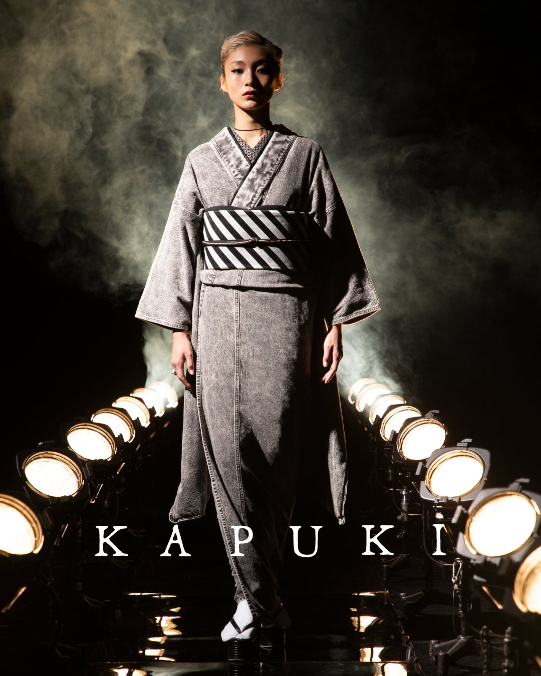 振袖KAPUKIがオールブラックの新作コレクション「nocturne（ノクターン）」を発表