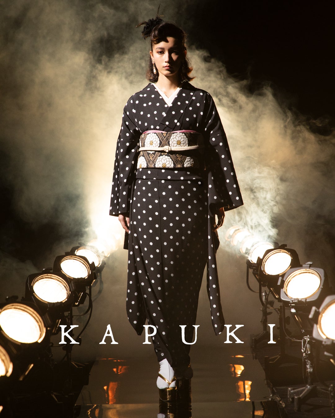 振袖KAPUKIがオールブラックの新作コレクション「nocturne（ノクターン）」を発表