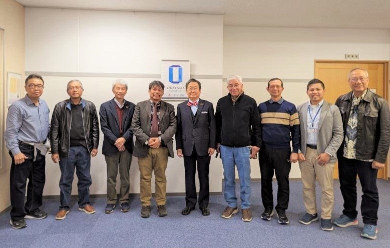 【岡山大学】インドネシア・スラバヤ工科大学教授団が岡山大学を訪問