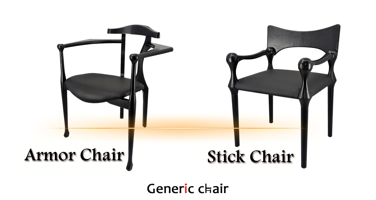 2024年1月27日販売開始!!贅沢なデザインチェア「ArmorChair・StickChair」