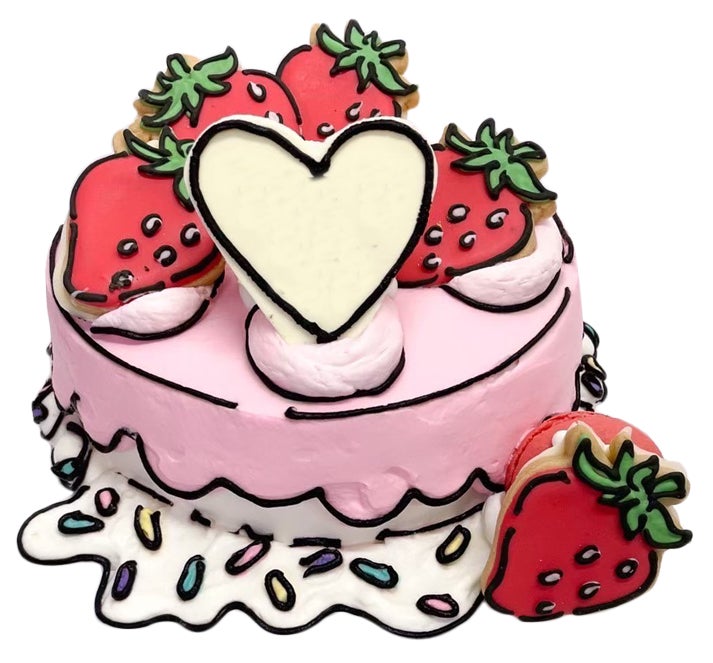 オーダーケーキ専門店#Shonpy Cake×レトロかわいいバレンタイン販売イベント♡ワンコインでクッキー制作体験イ...