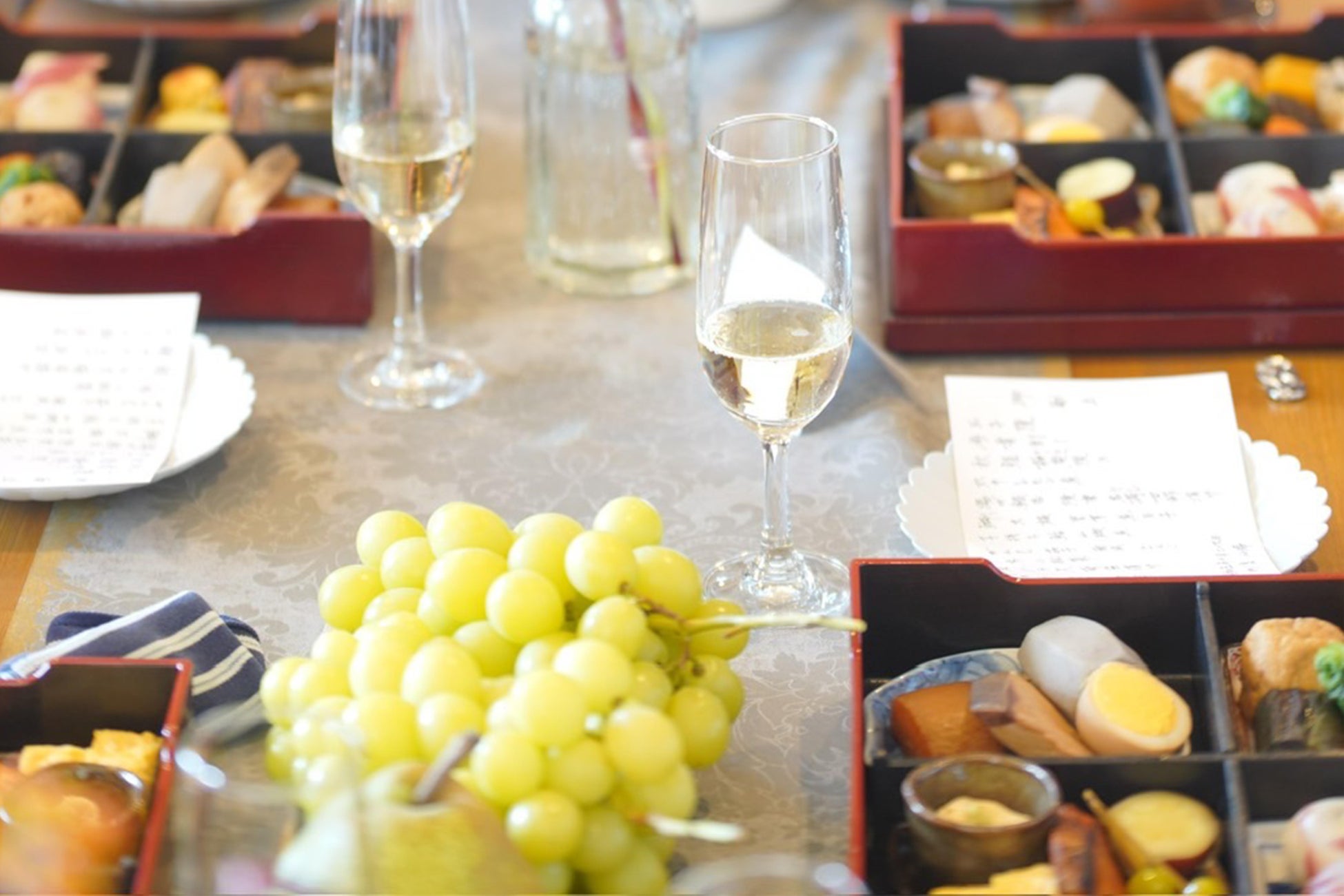 日本料理と山梨県産ワインのペアリング体験