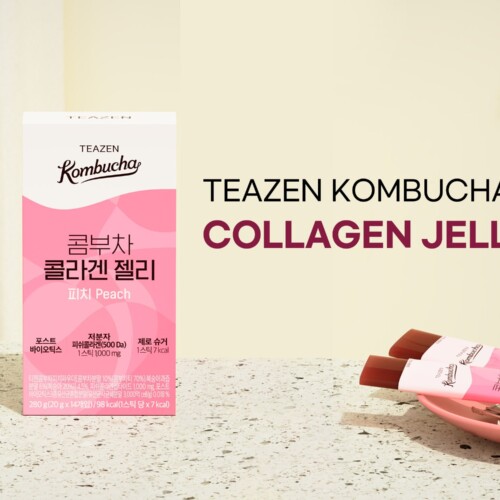 【TEAZEN（ティーゼン）】新商品コンブチャコラーゲンゼリーピーチ、日本で販売スタート！