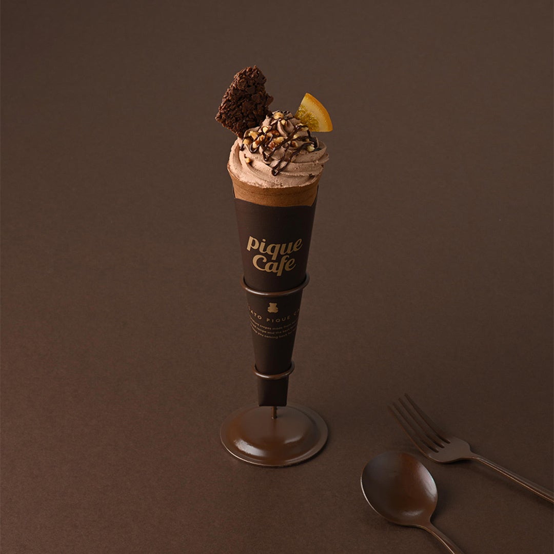 【gelato pique cafe(ジェラート ピケ カフェ)】リッチなチョコレートの味わいが楽しめる「ベリーチョコレー...