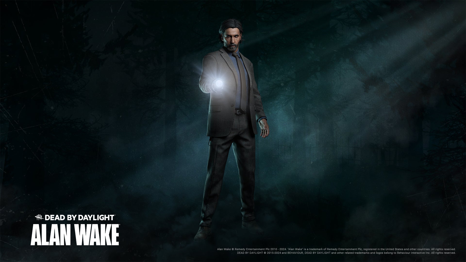 続篇も世界で高評価を得た人気作『Alan Wake（アラン・ウェイク）』が『Dead by Daylight』の世界に登場！