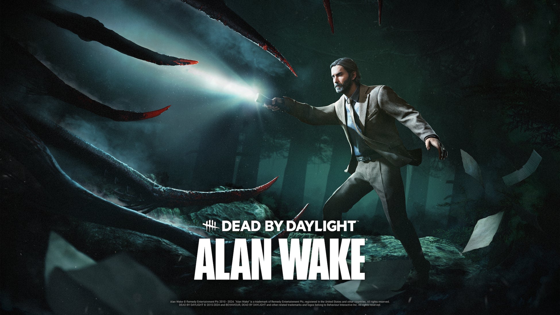 続篇も世界で高評価を得た人気作『Alan Wake（アラン・ウェイク）』が『Dead by Daylight』の世界に登場！