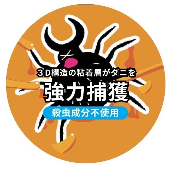 Makuake先行販売で目標金額16,300％達成！　３Dダニ捕りシート「さよならダニー」の強化版　「さよならダニー...
