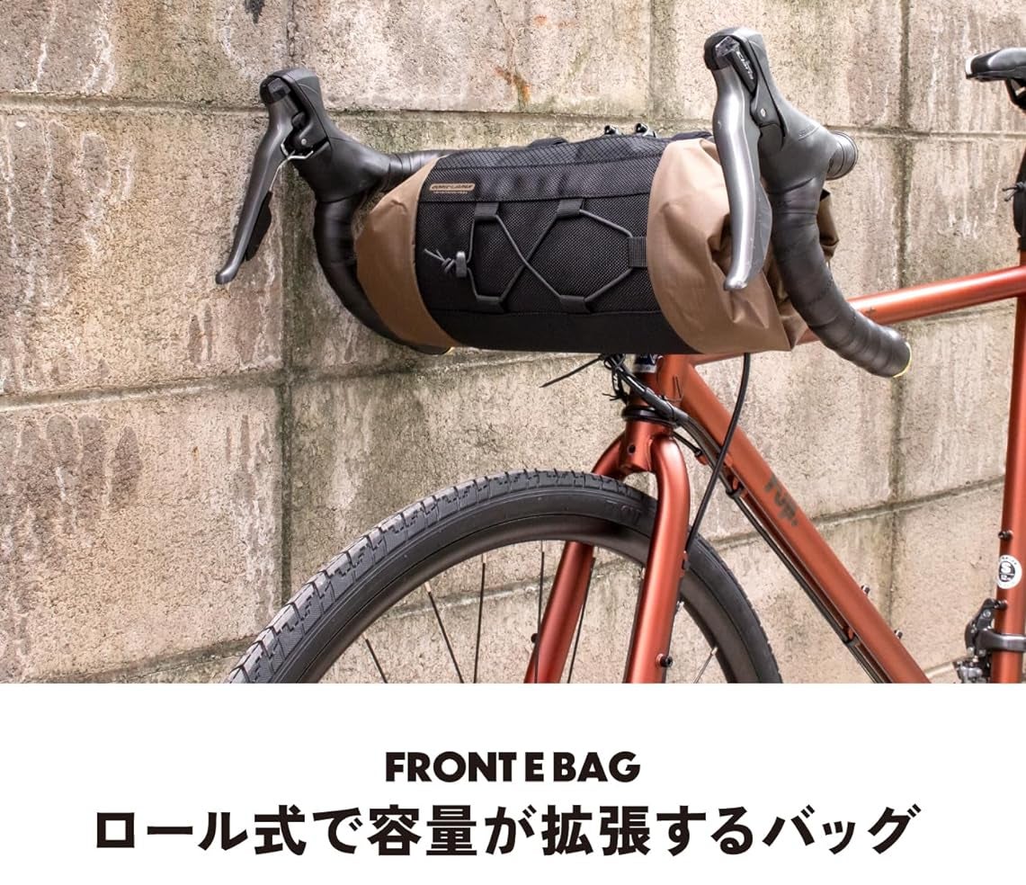 【新商品】【ロール式で容量が拡張するバッグ!!】自転車パーツブランド「GORIX」から、フロントバッグ(DeviGU...
