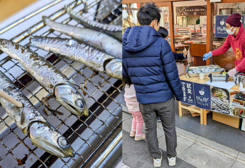 伊吹島プロジェクト × 魚屋サカナバッカ、新食材『釜揚げいりこ』の店頭試食イベント開催報告