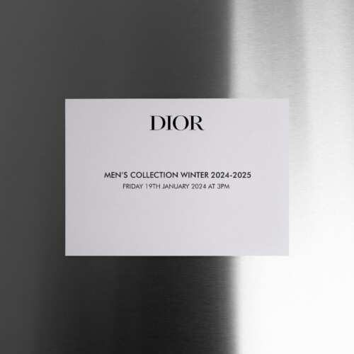 【DIOR】2024-2025年ウインター メンズ コレクション ショーをライブ配信
