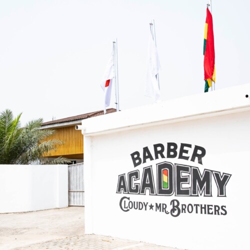 "CLOUDY×MR.BROTHERS CUT CLUB"による、ガーナ初の公立BARBER ACADEMYが開校！