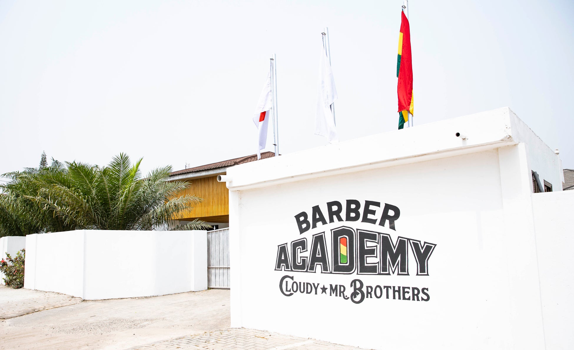 "CLOUDY×MR.BROTHERS CUT CLUB"による、ガーナ初の公立BARBER ACADEMYが開校！