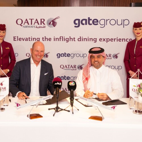 カタール航空、世界的なケータリング企業「ゲートグループ」とパートナーシップを締結