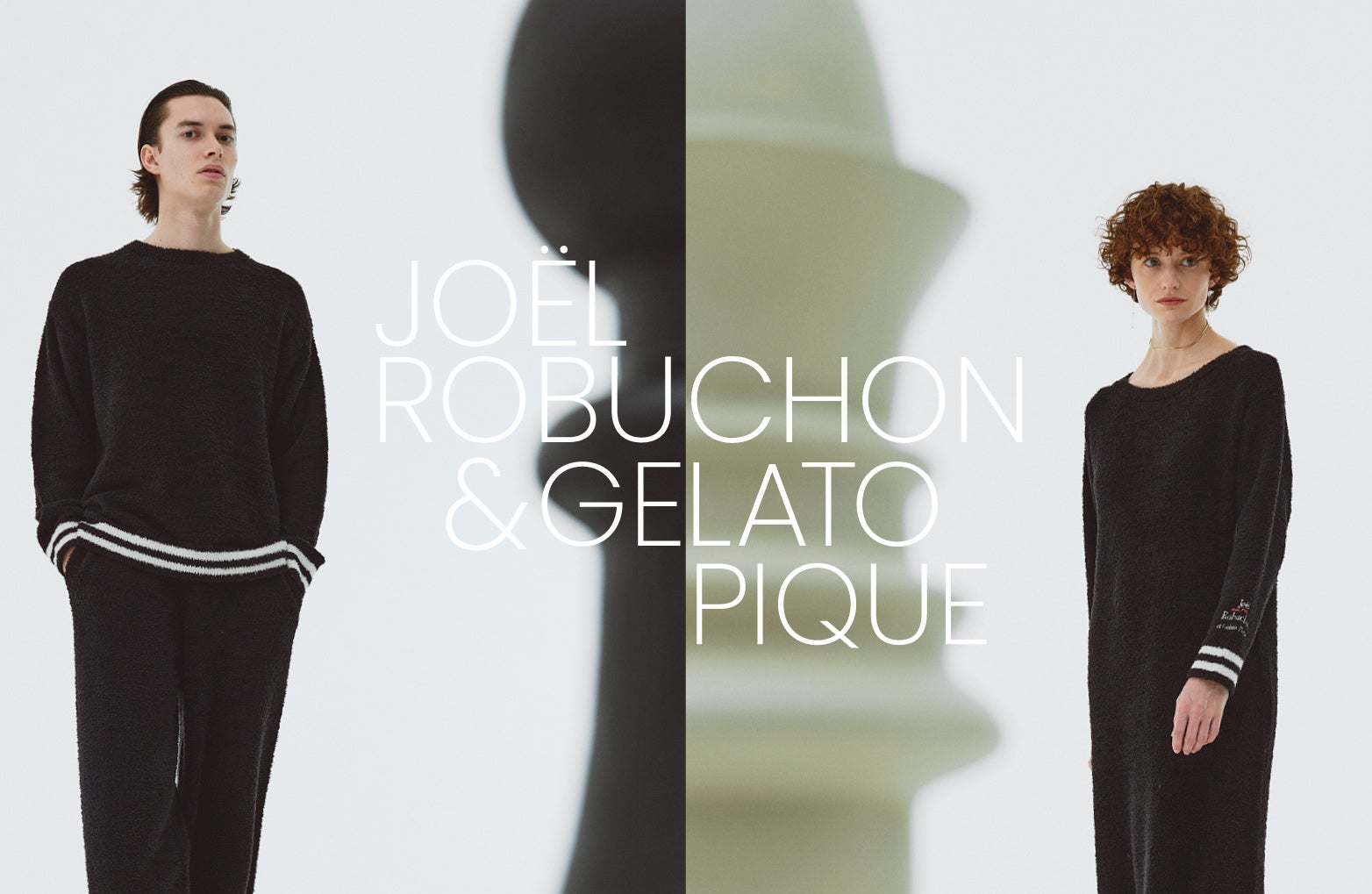【gelato pique(ジェラート ピケ)】大人のための黒を基調とした「ジョエル・ロブション」とのコラボレーショ...