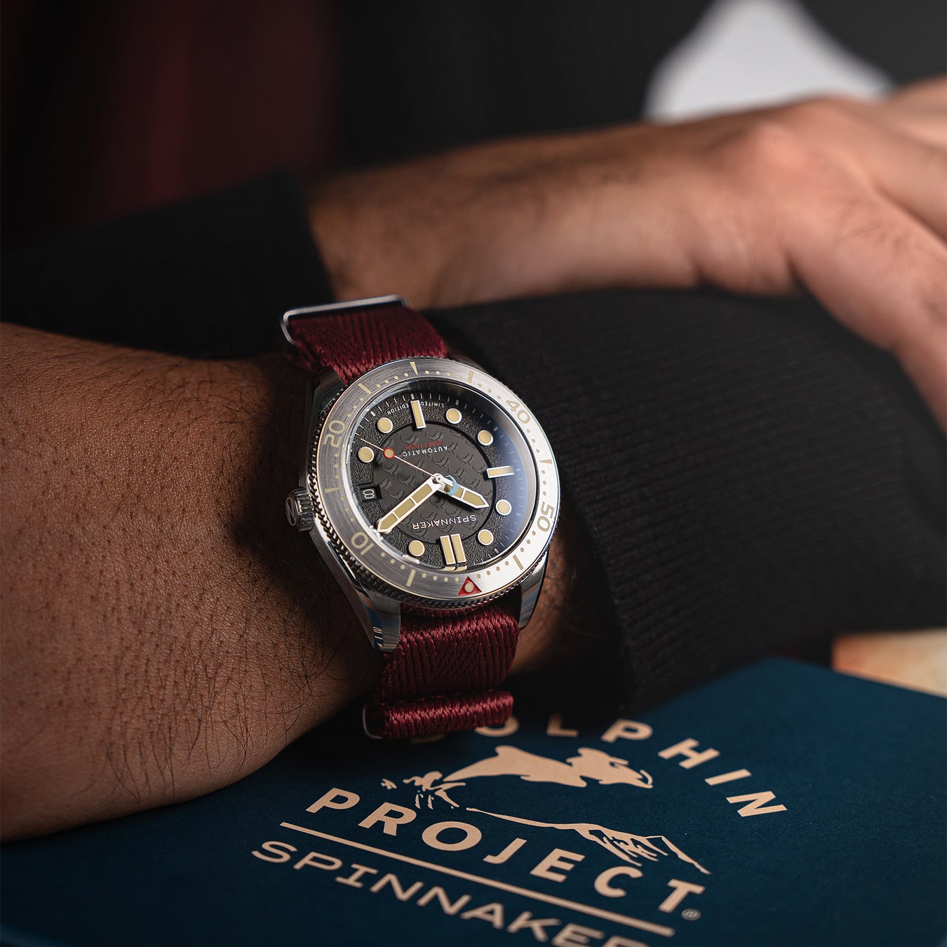 イタリア発の腕時計「スピニカー」、『ドルフィン・プロジェクト』とのコラボレーション「クロフトミッドサイ...