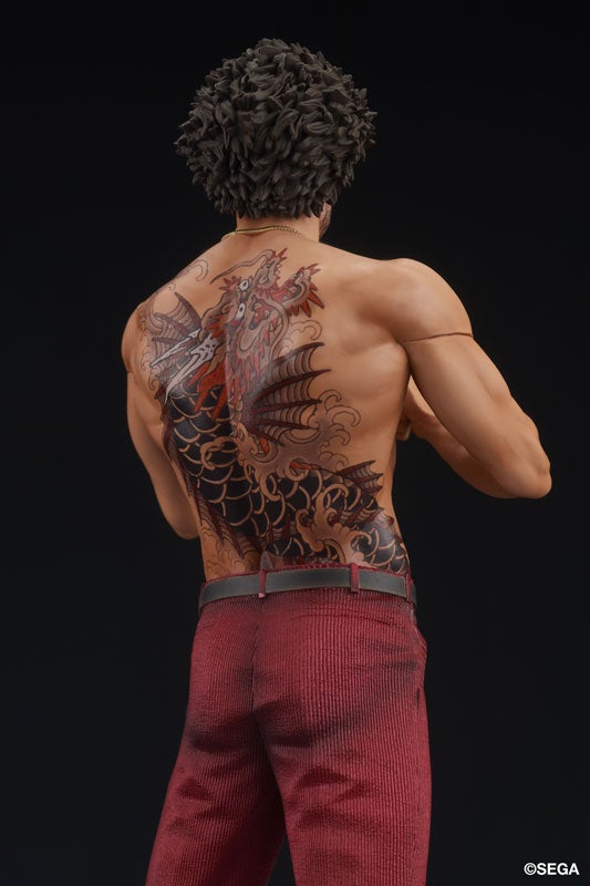 『龍が如く』シリーズより主人公「春日一番」が、刺青姿となってスタチューフィギュア【DIGSTA】で登場。