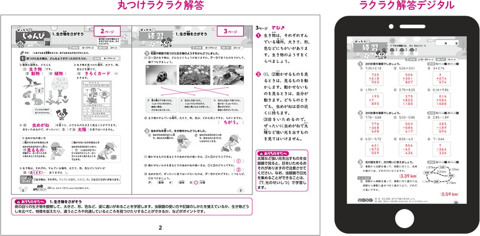 小学生の予習・復習・テスト対策にぴったりな、教科書に完全対応したワークブック『小学教科書ぴったりトレー...