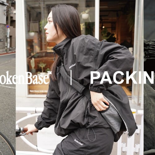 yutori シティ系ブランド『Broken Base』とバッグブランド『PACKING』のコラボアイテム2型を公開！