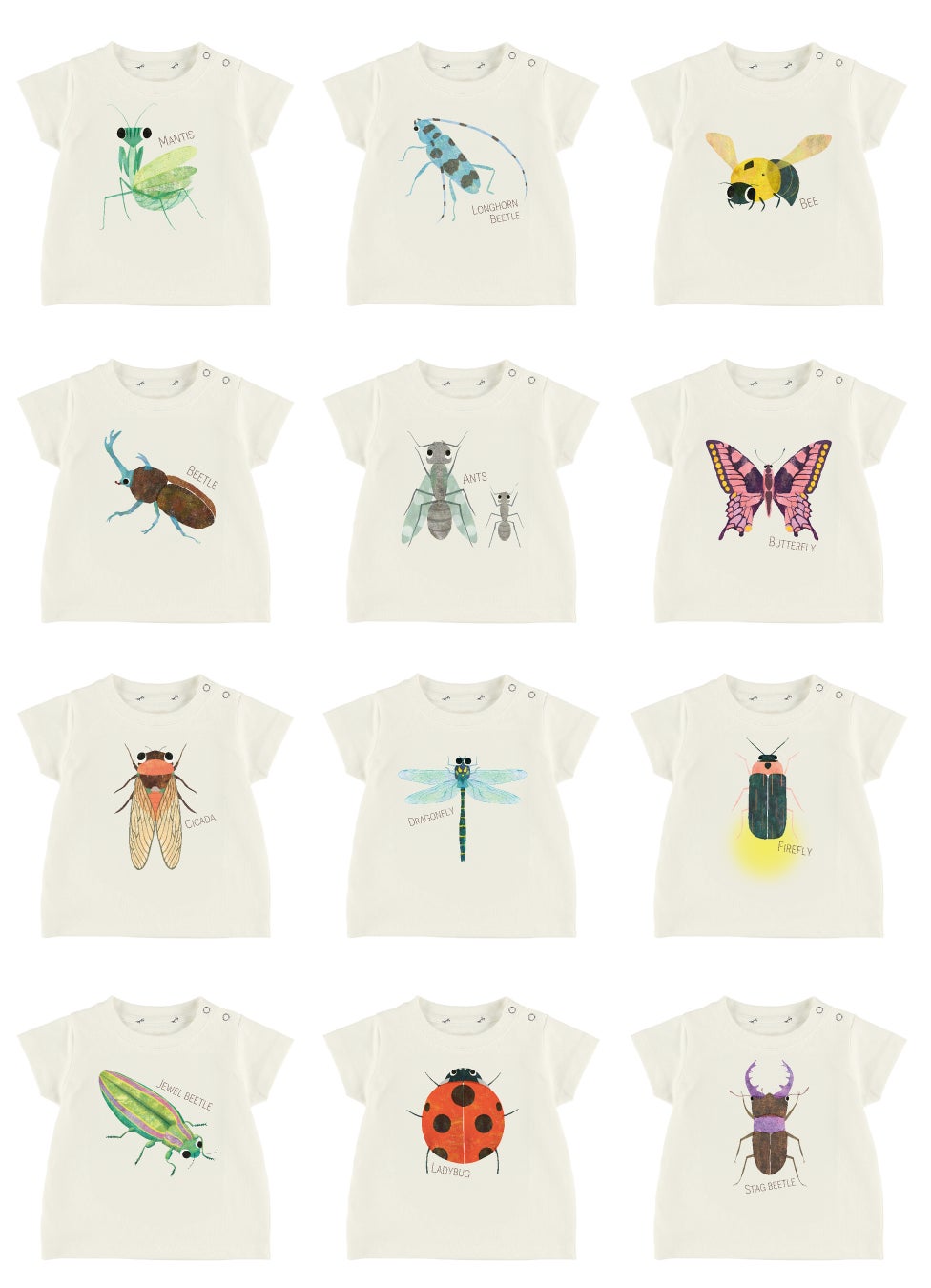 香川照之プロデュース昆虫服育ブランド『Insect Collection（インセクトコレクション）』新作・定番Tシャツを...