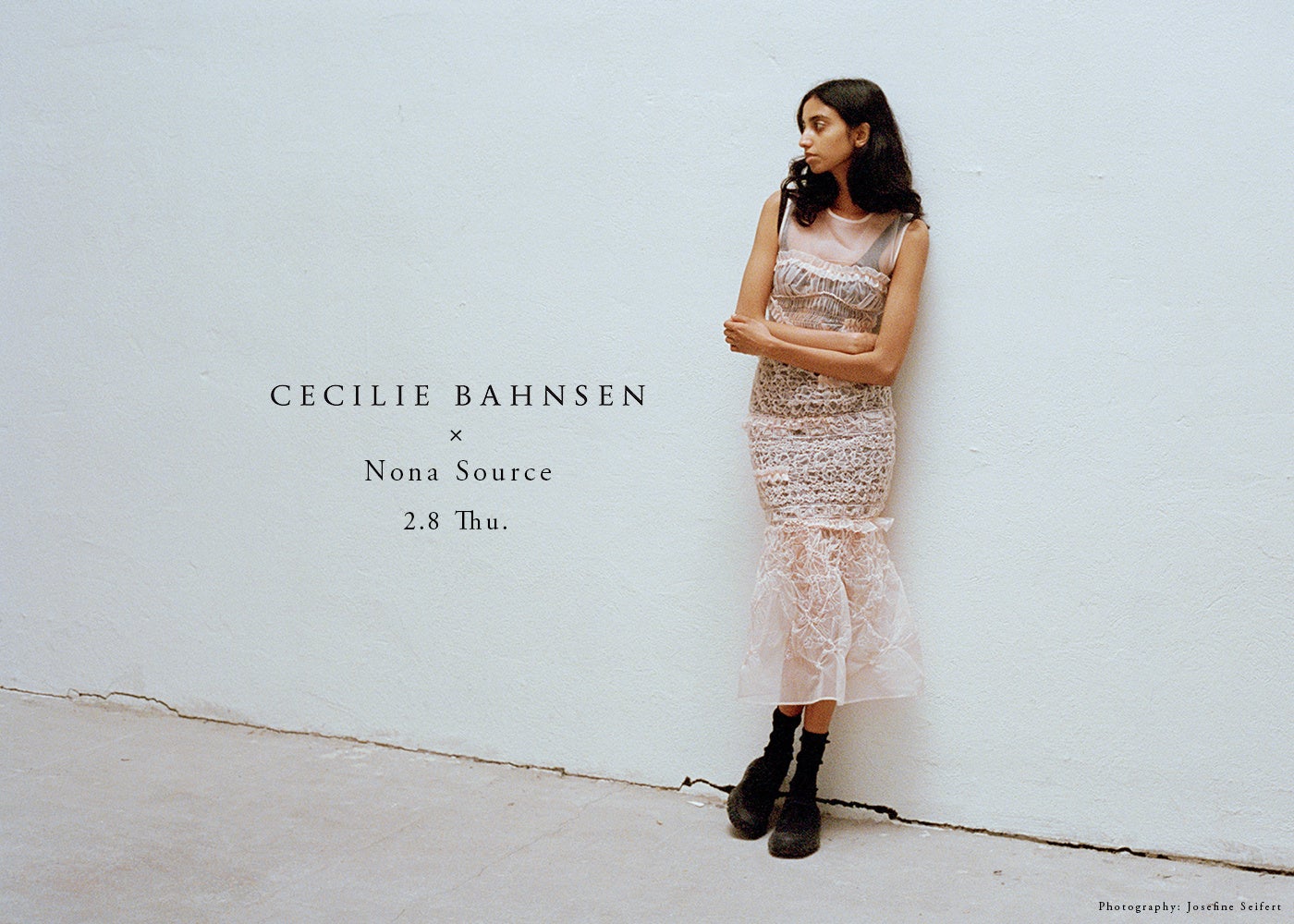 〈 CECILIE BAHNSEN 〉×〈 NONA SOURCE〉限定カプセルコレクションを2月8日（木）より発売開始