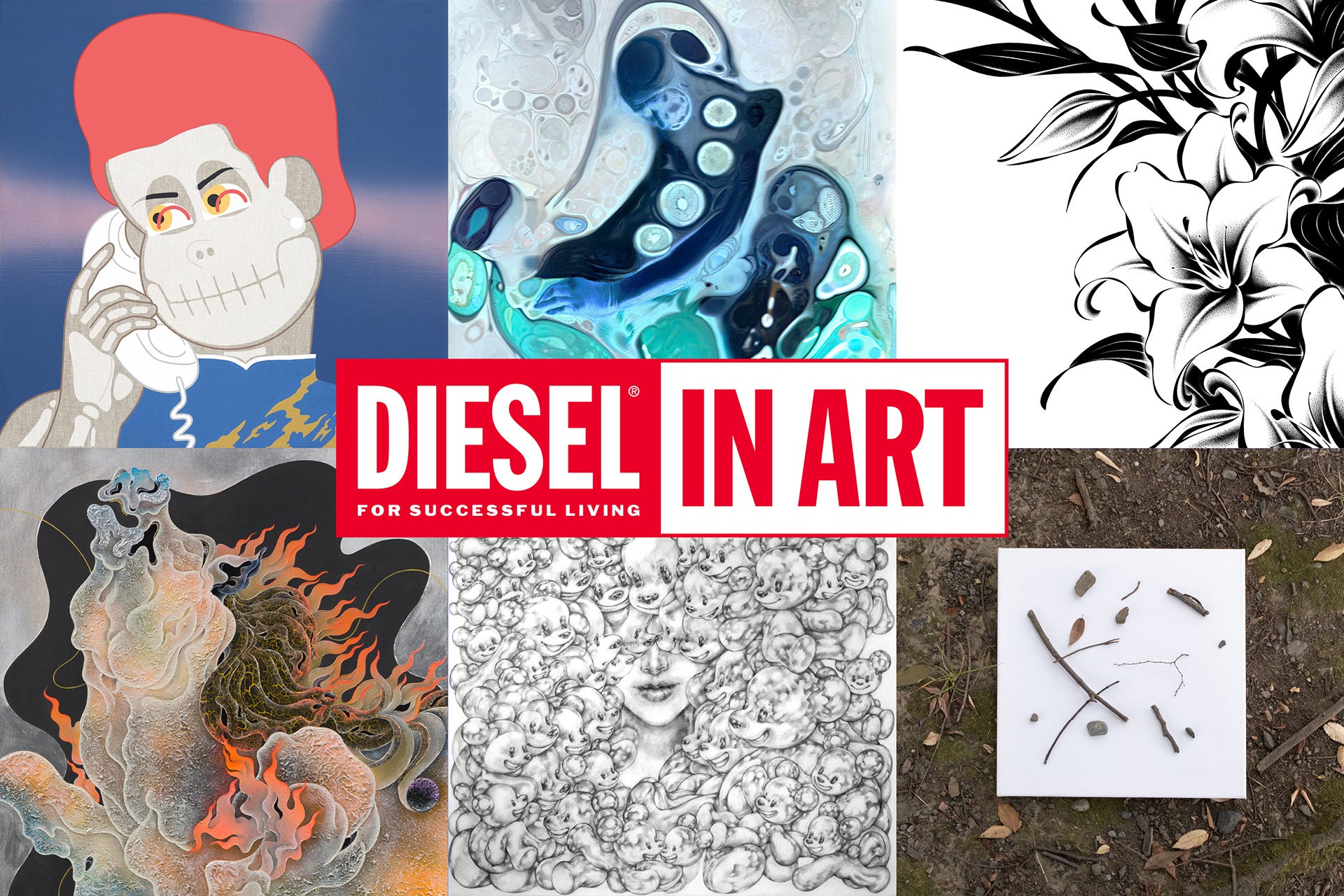 アートとファッションが融合したポップアップストア「DIESEL IN ART」を阪急うめだ本店にて開催。ディーゼル ...