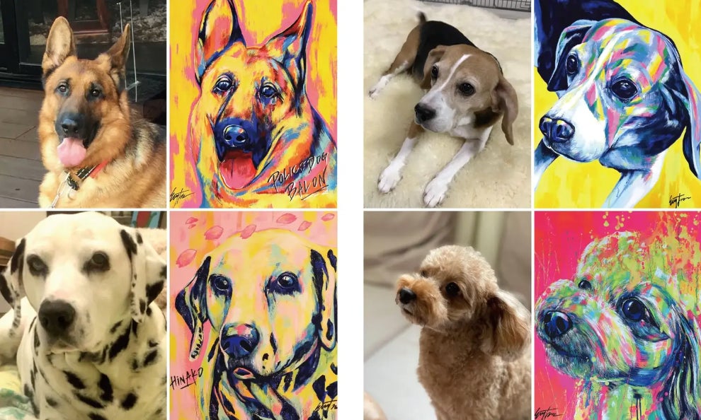 愛犬を現代アートに！国内やN.Y.で活躍中のドッグアーティスト・EIJI TAMURAによる「EIJI TAMURA DOG ART EXH...