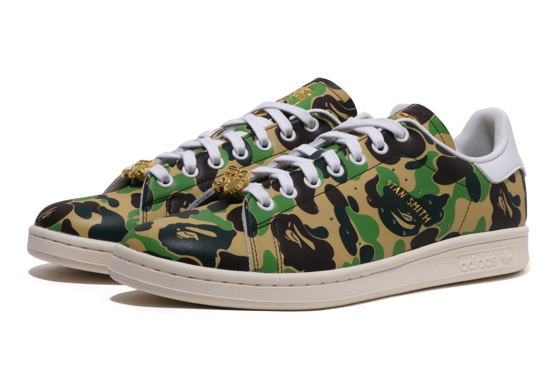 A BATHING APE® × adidas Originals STAN SMITH BAPE® "ABC CAMO"