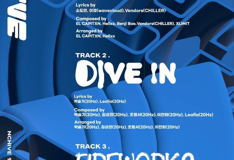 【第5世代グローバルボーイグループ「NCHIVE」】4/9（火）発売のデビューアルバム「Drive」トラックリストを...