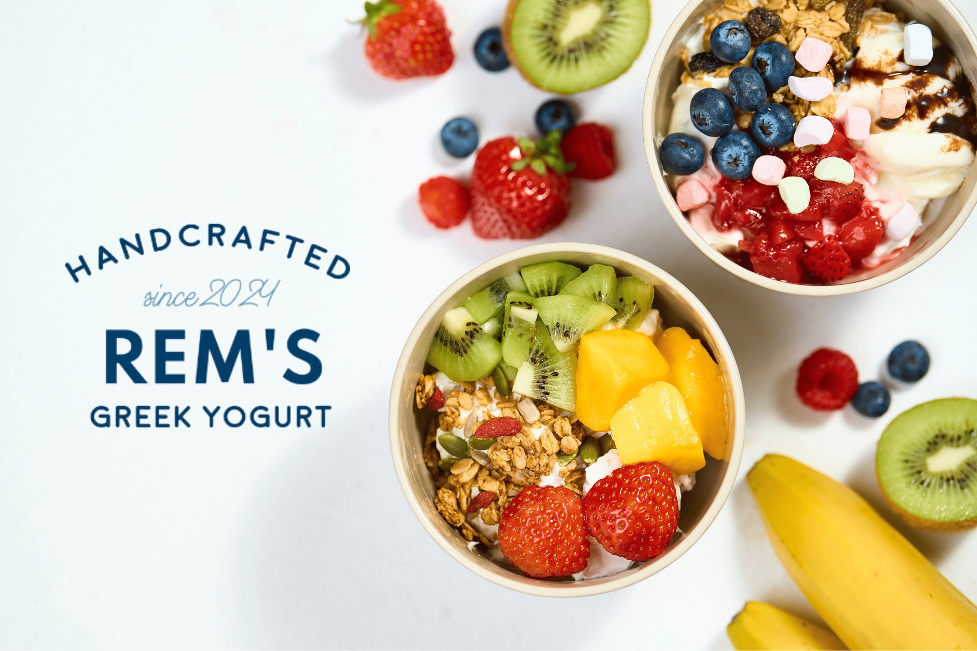 腸活グリークヨーグルト専門店『REM’S greek yogurt』が六本木に3月15日オープン