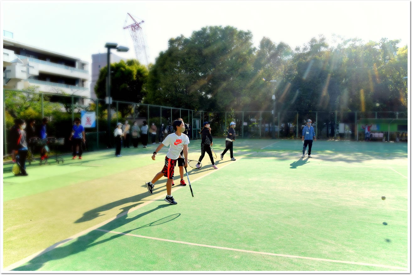 ITCはお子様がテニス・ソフトテニスを通じて安全に楽しく運動できる環境を提供します