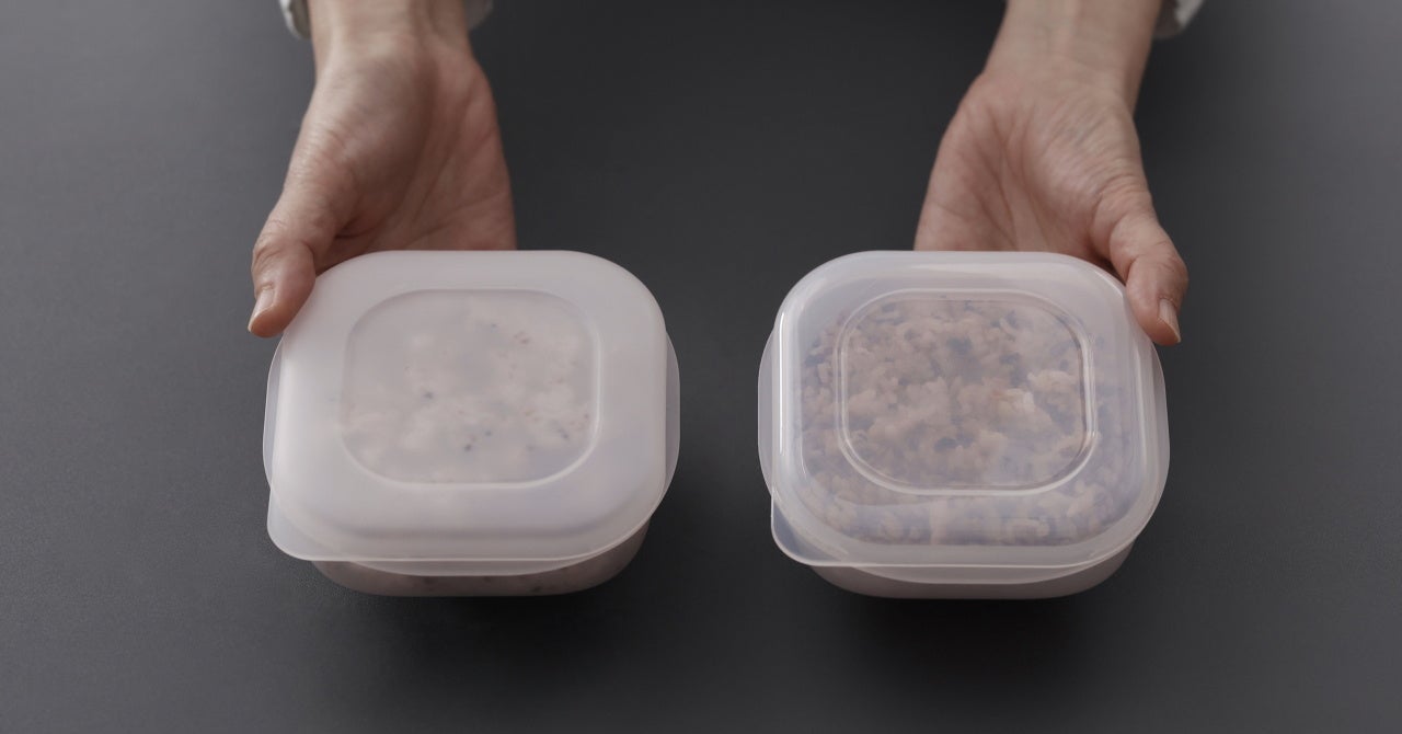 人気の「極 冷凍ごはん容器 」に、ご飯の種類がひと目でわかる「つやクリア」が新発売